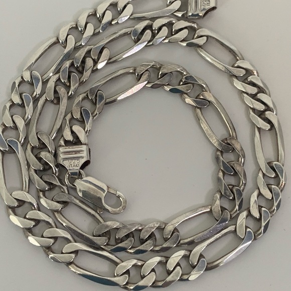 Silpada Unisex EXTREMELY RARE Sterling Figaro 20” Necklace - Picture 14 of 16